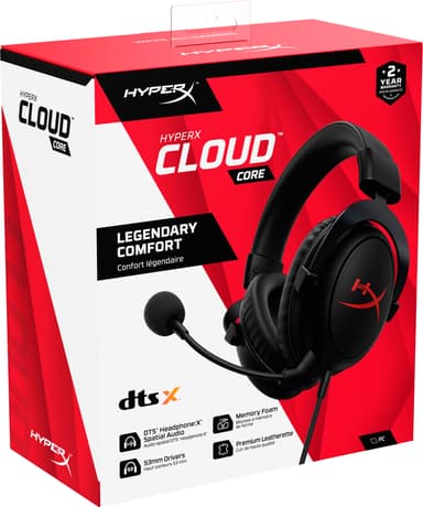 HyperX Cloud Core gaming-høretelefoner