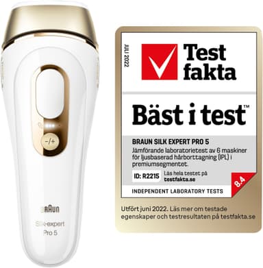 Braun Silk-Expert Pro 5 lysbaseret hårfjerner PL5154