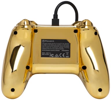 PowerA Nintendo Switch controller Gold Mario edition