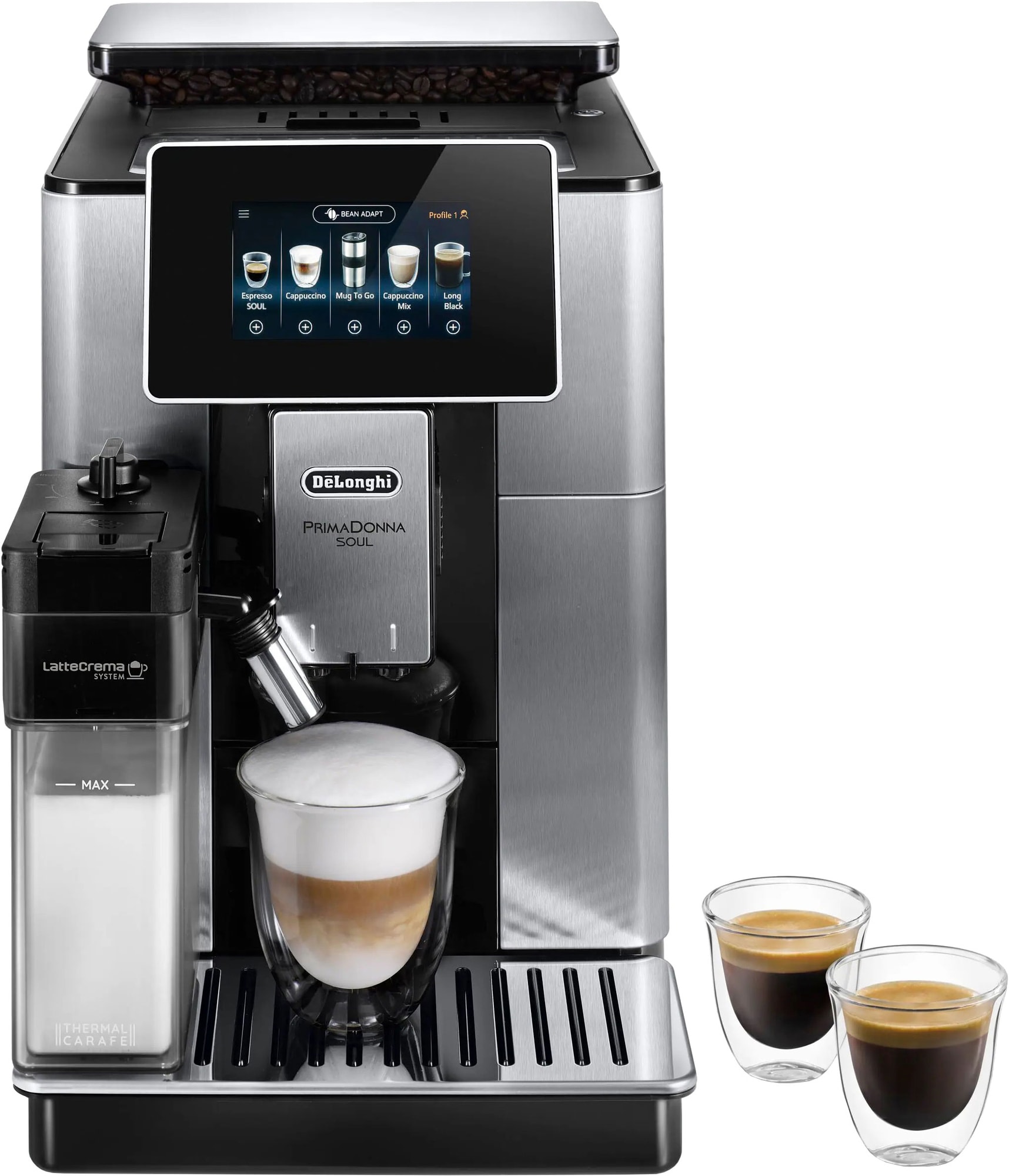 DeLonghi Primadonna Soul ECAM610.74.MB automatisk kaffemaskine