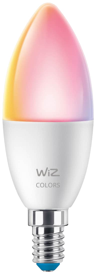 Wiz Connected Full Colour wi-fi BLE LED-pære 4,9W E14 3-pak