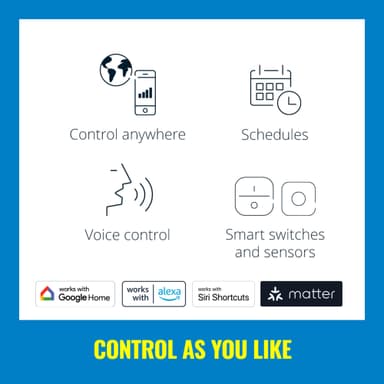 Wiz Connected Full Colour wi-fi BLE LED-pære 4,9W E14 3-pak