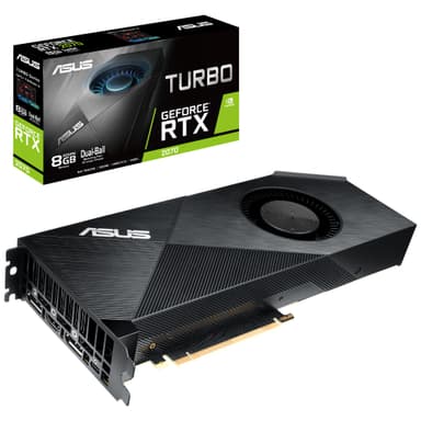 Asus GeForce RTX 2070 Turbo grafikkort 8G