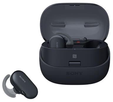 Sony WF-SP900 trådløse in-ear hovedtelefoner (sort)