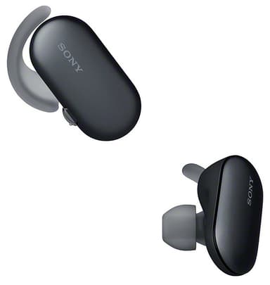 Sony WF-SP900 trådløse in-ear hovedtelefoner (sort)