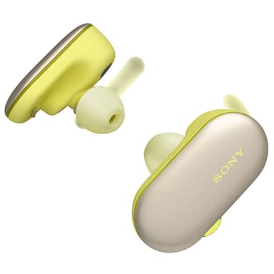 Sony WF-SP900 trådløse in-ear hovedtelefoner (gul)