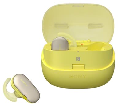 Sony WF-SP900 trådløse in-ear hovedtelefoner (gul)