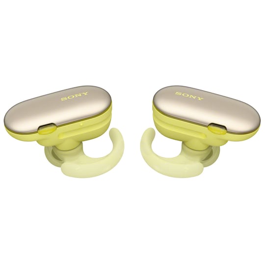 Sony WF-SP900 trådløse in-ear hovedtelefoner (gul)