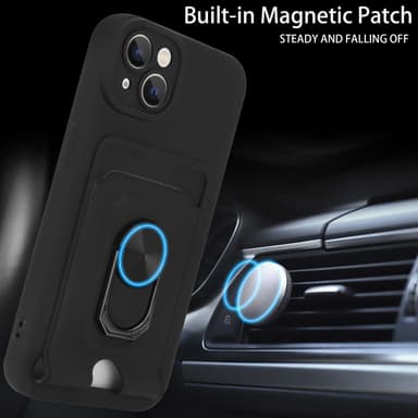 iPhone 13 MINI Etui Kæde Cover(Sort)