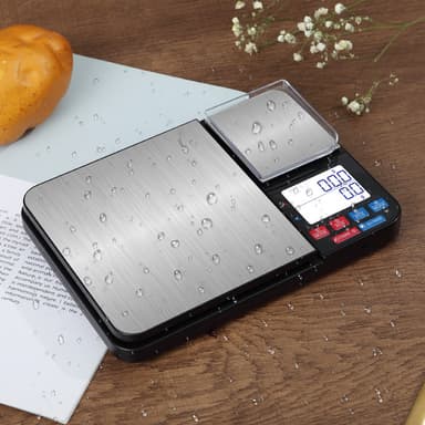 Dual platform digital vægt med to præcisions 5kg/0.1g 500g/0.01g