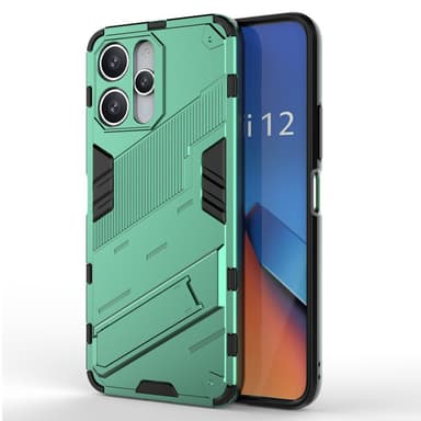SKALO Xiaomi Redmi 12 4G/5G Hybrid BIBERCAS Cover - Grøn