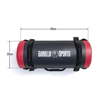 Gorilla Sports Powerbag - Sandsæk - 5–30KG 25 kg