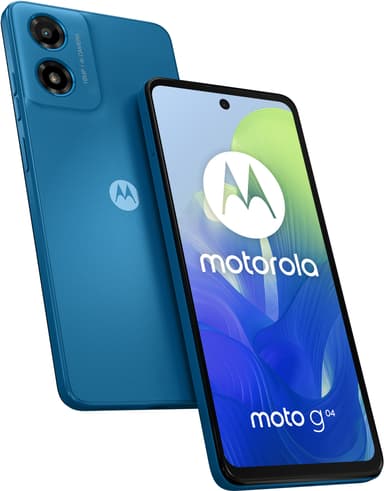 Motorola G04 smartphone 4/64GB (blå)
