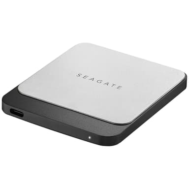 Seagate Fast transportabel SSD 2 TB (sort/sølv)
