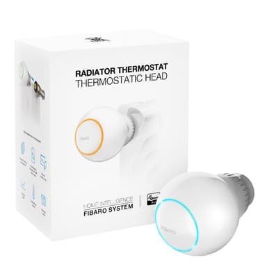 Fibaro termostathoved til radiator thumbnail