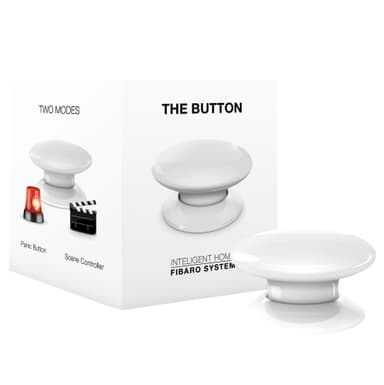 Fibaro knap (hvid)