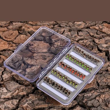 50 stk Fluefiskeri Drag Kit Bait Fisketilbehør - Flyve