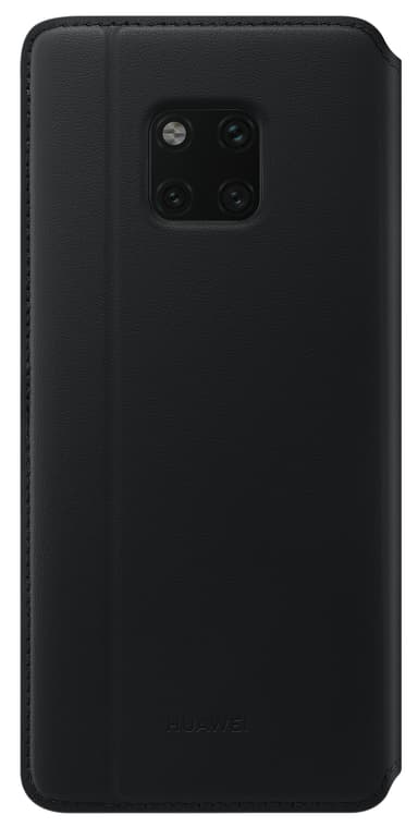 Huawei Mate 20 Pro PU cover med tegnebog (sort)