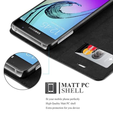 Samsung Galaxy A3 2016 Pungetui Cover Case (Sort)