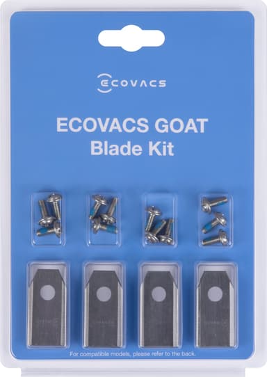 9: Ecovacs GOAT robotplæneklipper bladsæt MBK120001