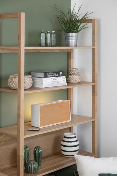 Pure Evoke Home Wood Edition digitalradio (hvid)