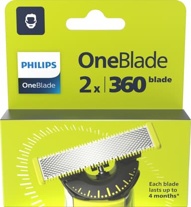 Philips OneBlade 360 erstatningsblad QP420/50 (2-pak) thumbnail