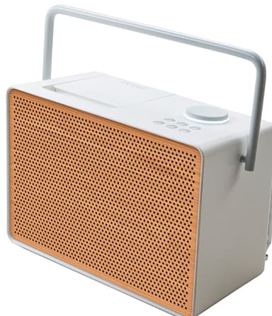 Pure Evoke Play træ-version digital radio (hvid)