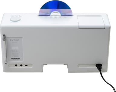 Pure Evoke Home Wood Edition digitalradio (hvid)