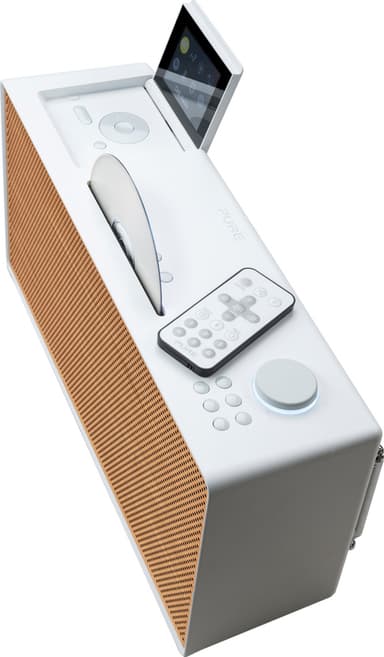 Pure Evoke Home Wood Edition digitalradio (hvid)