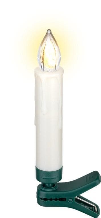 10 trådlösa LED-julgranljus