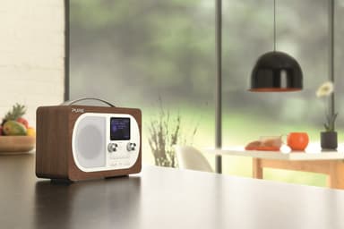Pure Evoke H4 DAB+/FM radio - valnød