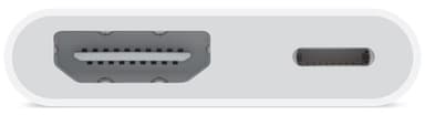 Bagvaskelse Kakadu fænomen Lightning HDMI Digital AV adapter MD826ZM/A | Elgiganten