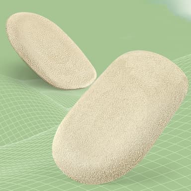 Hælindlæg til hælspore, blød/tykkere/stødabsorberende beige