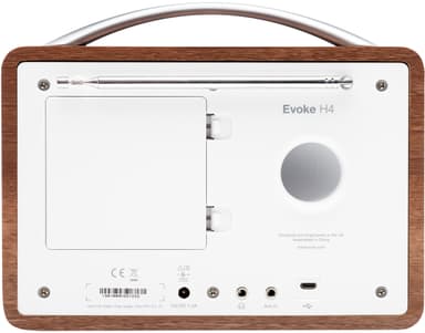 Pure Evoke H4 DAB+/FM radio - valnød