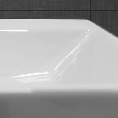 Keramisk vask forfængelighed bordplade vask til pool vask 415 x 360 mm