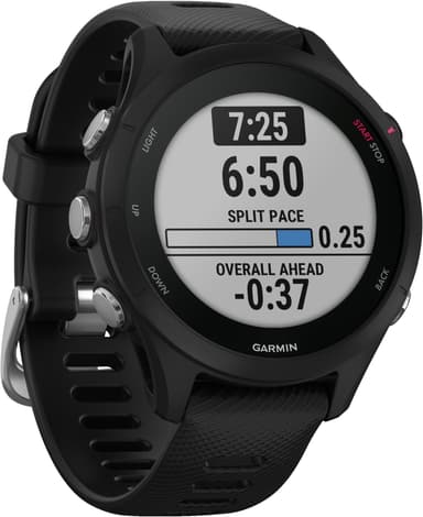Garmin Forerunner 255S Music sportsur (sort)