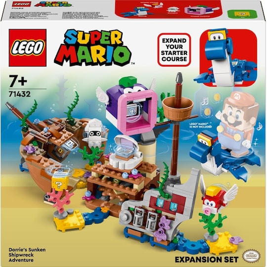 LEGO Super Mario 71432  - Dorrie s Sunken Shipwreck Adventure Expansion Set