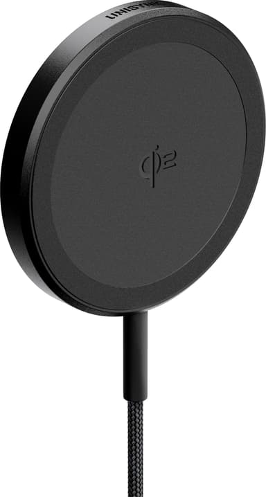 Unisynk Qi2 15W trådløs oplader (sort)