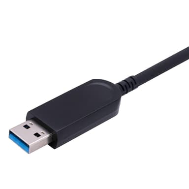 NÖRDIC 10m Active AOC Fiberkabel USB 3.2 Gen2 USB-A til USB-C 10Gbps