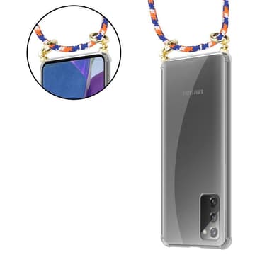 Samsung Galaxy NOTE 20 Etui Cover Kæde (Blå)
