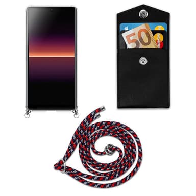 Sony Xperia L4 Etui Cover Kæde (Blå)