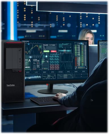 Lenovo ThinkStation P620 arbejdsstation 30E000GMMT (sort)