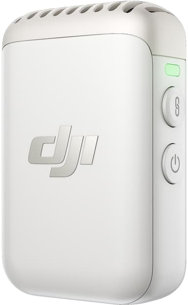 DJI Mic 2 trådløs mikrofonmodtager (hvid)