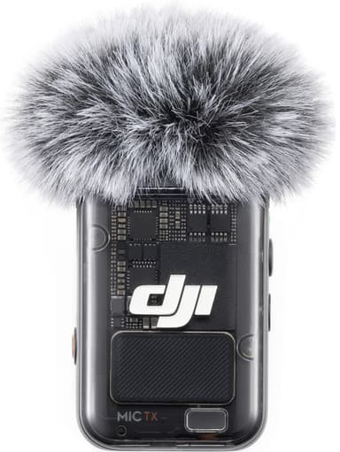 DJI Mic 2 trådløs mikrofonmodtager (sort)