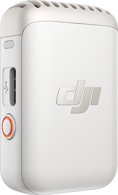 DJI Mic 2 trådløs mikrofonmodtager (hvid)
