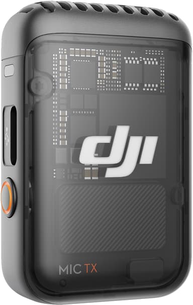 DJI Mic 2 trådløs mikrofonmodtager (sort)