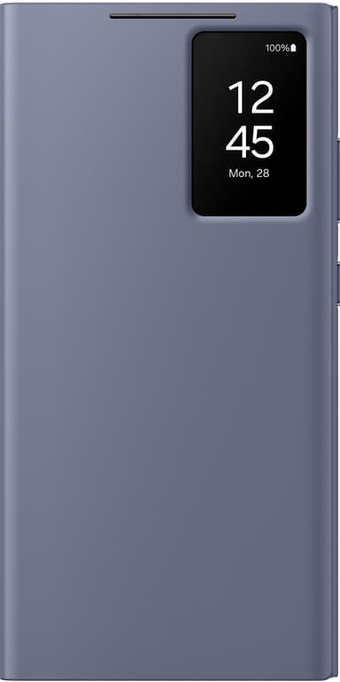 Samsung Galaxy S24 Ultra Smart View Pungetui (lilla)