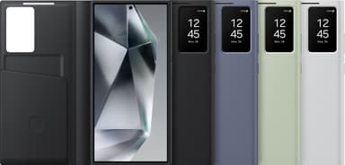 Samsung Galaxy S24 Ultra Smart View Pungetui (lilla)