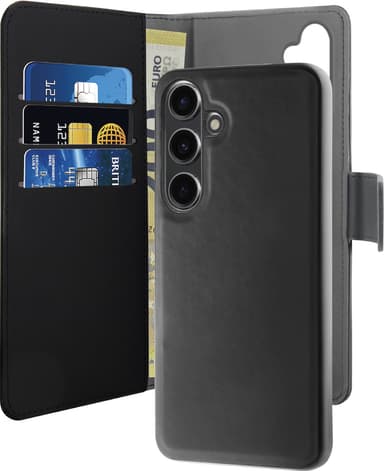 Puro 2i1 Samsung Galaxy S24 pungetui (sort)