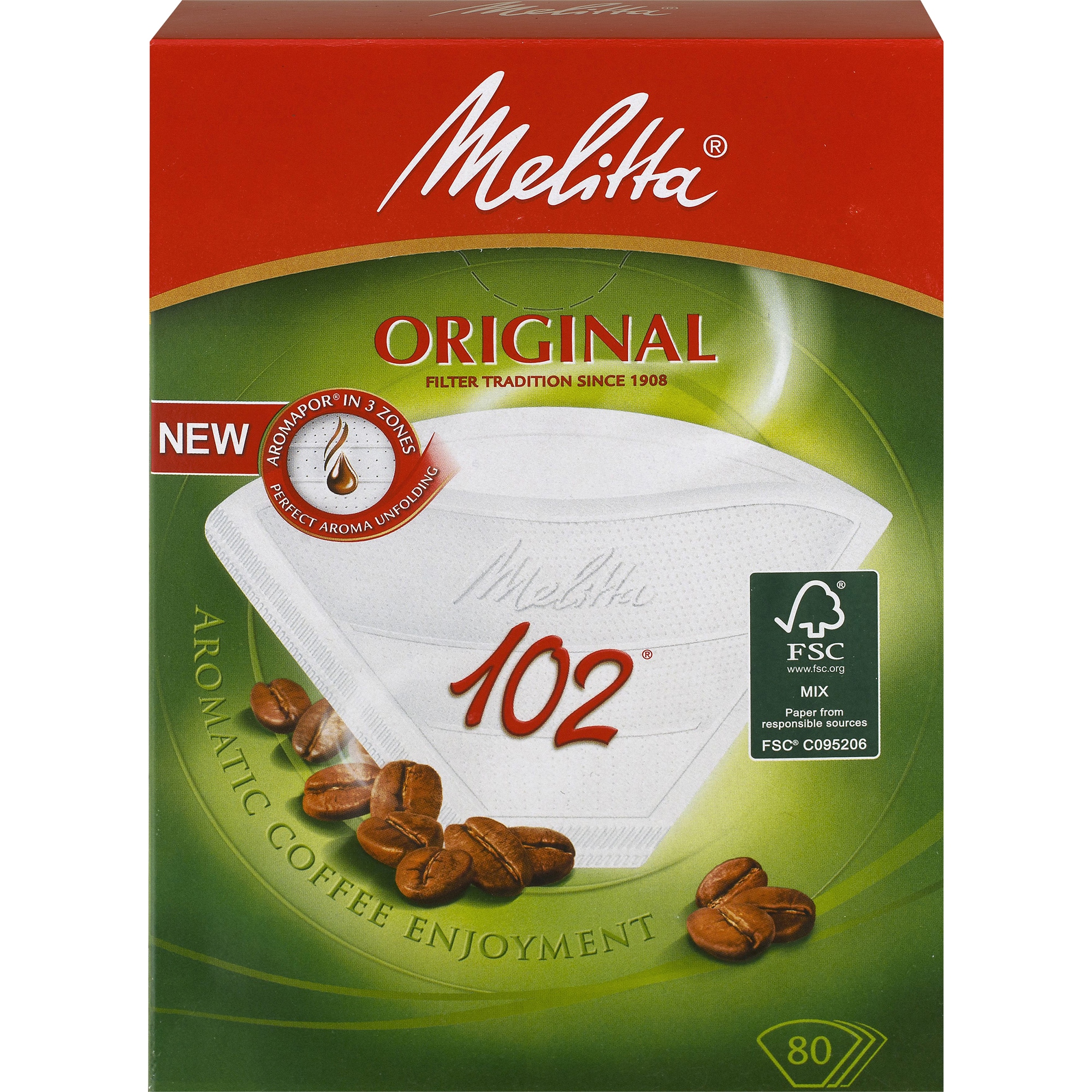 Melitta Original 102 kaffefiltre 97073 thumbnail